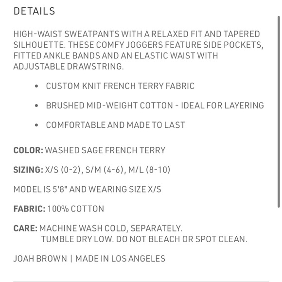 Joah Brown Empire Jogger - Picture 13 of 15